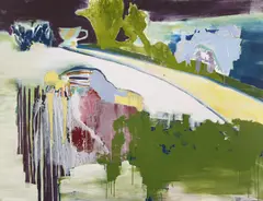 Bettina Marx, "Lift", 2007, Acryl auf Leinwand