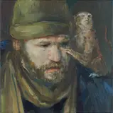 Sebastian Meschenmoser, Aufsitzer, 2010, Öl auf Leinwand