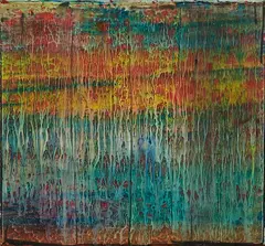 Matthias Meyer, Ohne Titel (S 42), 2009, Öl auf Papier