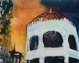 Matthias Meyer, "Istanbul", 2004, Öl auf Leinwand