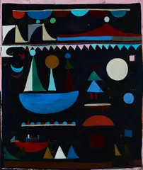 Monika Michalko, "Die Fabel", 2009/2010, Öl auf Papier