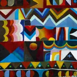 Monika Michalko, Intergalactic travellers are patient, 2013, Öl auf Leinwand