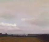 Ulrik Moller, "Udsigten" (View), 2012, Öl auf Leinwand