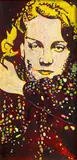 Jan Muche, "Helga", 2007, Acryl und Tusche auf Pappschachtel
