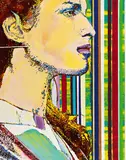 Jan Muche, "Gertrud", 2009, Acryl und Tusche auf Leinwand