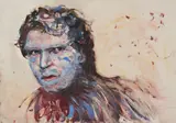 Beza, Jonas, 2008, Öl auf Papier