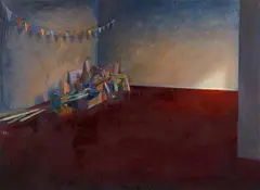 Nothing to lose by Jochen Mühlenbrink, 2008, Öl auf Leinwand, sold Oct 2020