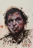 Beza, Francis, 2008, Öl auf Papier