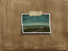 Ohne Titel (Landschaft) by Jochen Mühlenbrink, 2013, Öl auf Acryl, sold Feb 2020