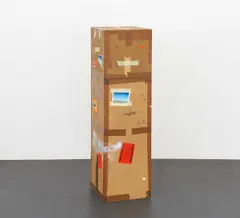 Jochen Mühlenbrink, Sockel, 2013, Öl auf Holz