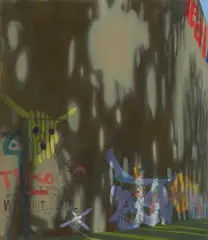 For Real,- by Jochen Mühlenbrink, 2006, Öl auf Leinwand, sold Feb 2020