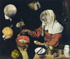 Adam Mysock, Forever Looking Out, 2013, Öl auf Holztafel