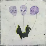 Max Neumann, Ohne Titel, 2010, Mischtechnik auf Papier