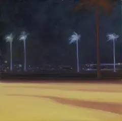Sigrid Nienstedt, "Miami", 2007, Öl auf Leinwand