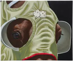 Sarah Miska, Chances, 2023, acrylic on canvas