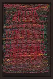 Sheila Hicks, Untitled, 1988, cotton, linen and wool on matboard