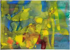 Gerhard Richter, 4.4.88, watercolor and graphite on paper