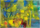 Gerhard Richter, 4.4.88, watercolor and graphite on paper
