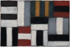 Sean Scully, 4.22.98, pastel on paper