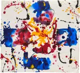 Sam Francis, Untitled, 1986, acrylic on paper