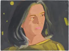 Ada by Alex Katz, 1986, oil on Masonite, sold Feb 2026