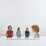Alex Katz, Four Figures