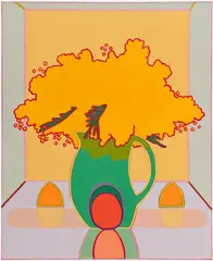 Holly Coulis, Mimosas and Citrus, 2016, oil on linen