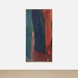 Paul Jenkins, Phenomena Rosetta Slab, 1973, watercolor on paper laid on board