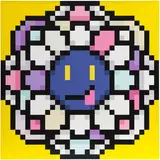 Takashi Murakami, Murakami.Flower #8321 Many-layered Flower, 2022, acrylic on canvas, mounted on aluminum frame
