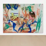 David Salle, Fusco, 2012, oil, acrylic and tempera on linen