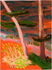 Nicole Wittenberg, Alford Lake, 2022, oil on canvas
