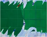 Han Bing, Champs-Élysées, 2018, acrylic on canvas