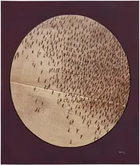 Juan Genovés, Rebasando el Limite, 1966, oil on canvas