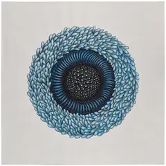 Sky Kim, Untitled from the Portal Series, 2015, acrylic and watercolor on paper