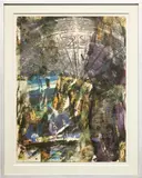Robert Rauschenberg, Honeysuckle Grows (Anagram), 1996, inkjetdye transfer on paper, in artist's frame