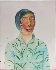 Dana Schutz, Claire, 2001, oil on canvas