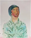 Dana Schutz, Claire, 2001, oil on canvas