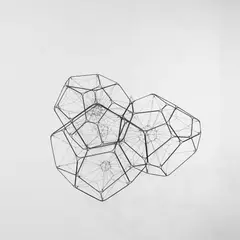 Tomás Saraceno, ESO 146-IG, 2016, metal, polyester rope, fishing line and steel thread