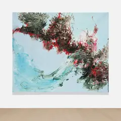 Alessandro Twombly, Poseidon’s Revenge, 2022, acrylic on canvas