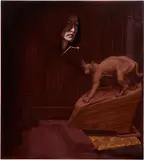 Bendt Eyckermans, Le nuage, 2022, oil on linen