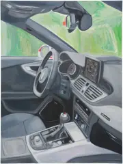 Jill Mulleady, Beating the System II, 2015, oil on canvas