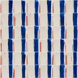 Jacqueline Humphries, Untitled, 1994, oil on panel, in 36 parts