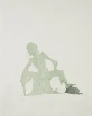 Kara Walker, Sapling, 2003, colored pencil on paper