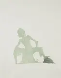 Kara Walker, Sapling, 2003, colored pencil on paper