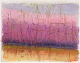 Wolf Kahn, Staccato, 1998, pastel on paper