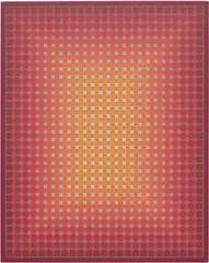 Interwoven by Julian Stanczak, 1989, acrylic on Masonite, sold Feb 2026