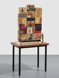 Melissa Zink, The Word Echoes Blinded Most Book People to the Wealth of Images, 1994, mixed media
