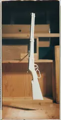 Ulay, White Gun, 1992, Polaroid on Gatorfoam