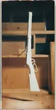 Ulay, White Gun, 1992, Polaroid on Gatorfoam