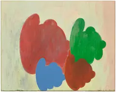 Thomas Nozkowski, Untitled (R-21), 2002, oil on museum board